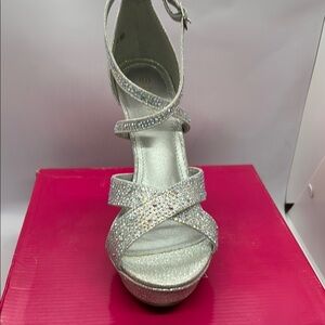 DREAM PAIRS Women's High Heel Platform Dress Pump Sandals Size 8.5